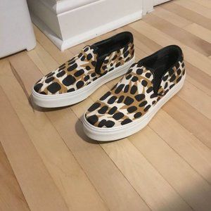 Celine Leopard Print Slip On